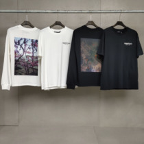 MKSZY autonomous ESSENTIALS double line Flower High Street wind long sleeve T-shirt