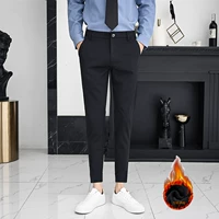 Черные флисовые штаны, увеличенная толщина