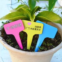 Vật tư làm vườn gắn thẻ nhãn thực vật nhãn hoa thẻ stereo cắm thẻ đa dạng tấm viết - Nguồn cung cấp vườn dụng cụ làm vườn thông minh