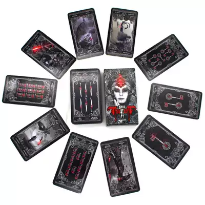 Spot Dark XIII tarot cards English Dark tarot collection table game card delivery bag table
