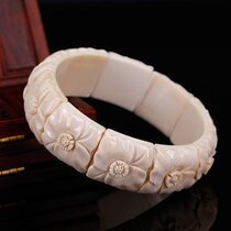 Fu Chunlai (MM special shot 6 23)Original mammoth bracelet MM carved piece jewelry