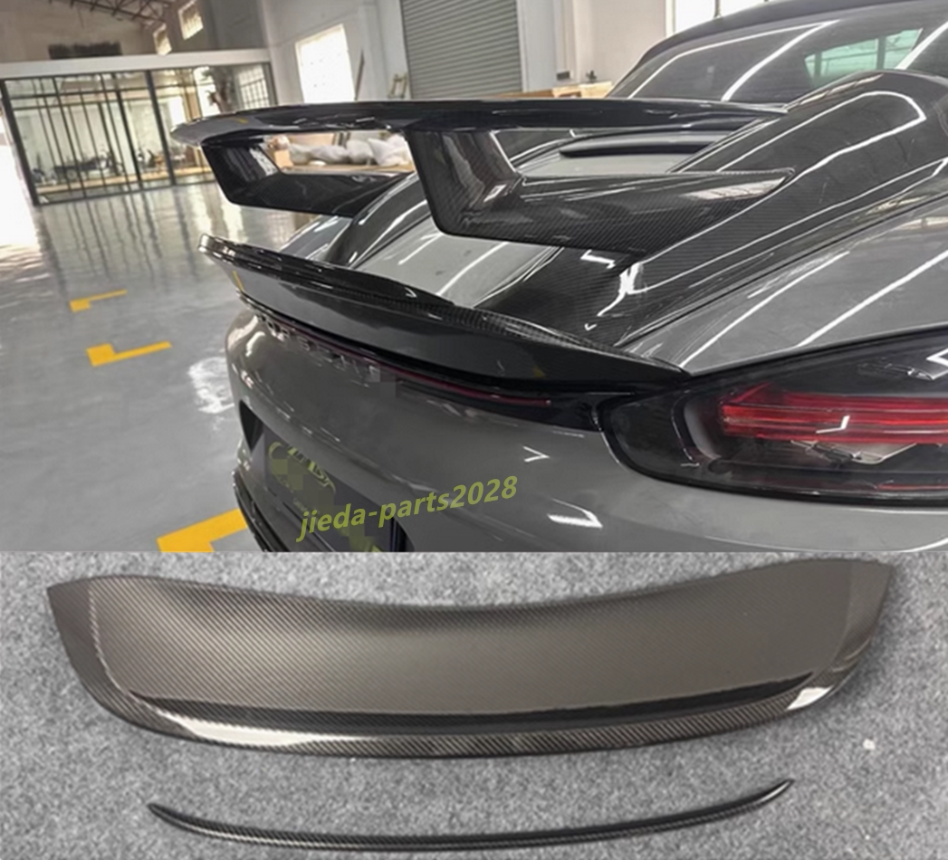 For Porsche 718 Boxster Spyder Real Carbon Spyder RS style Trunk