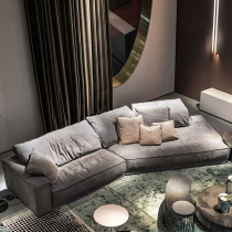 baxter Fancy Tech Bu Art Sofa Nordic Light Extravagant Corner Living-room Modern Small House Type Isarc Down