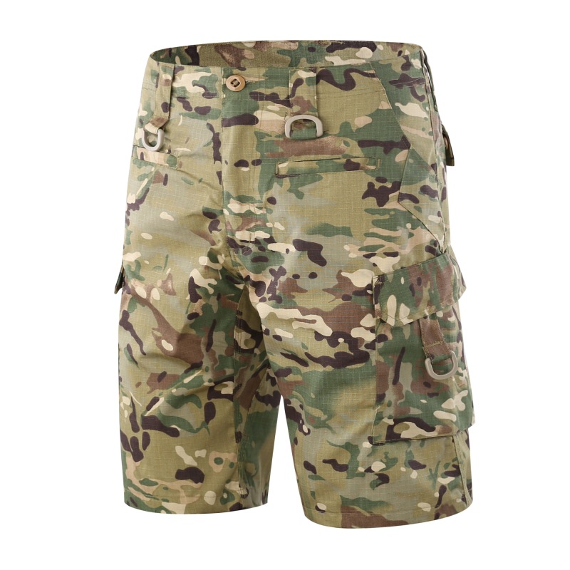 New men's loose casual mountaineering pants travel cycling pants Tactical sports multi-bag MC shorts