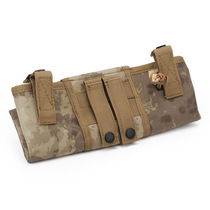 High quality 1000D Nylon Fabric Recycling Bag Molle Tactical Waist Seal Accessories Bag field containing camouflak bag