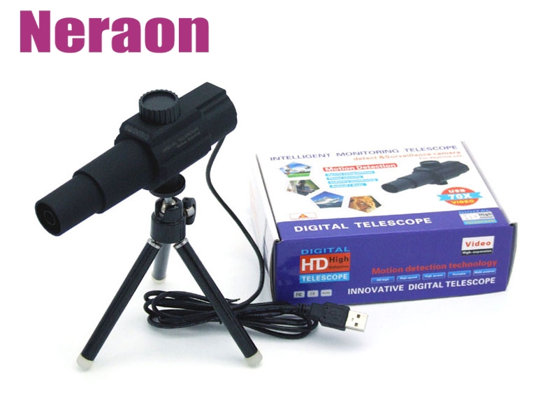 Manufacturer supply Enhanced version of usb digital telescope w110 70 times magnification Recording monitoring to see the scenery