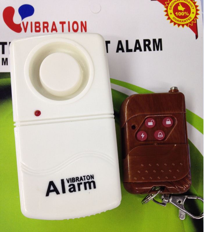 Omnidirectional shake siren remote control burglar alarm doors and windows burglar alarms Vibration sirens high decibels