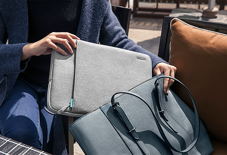 Mỹ tomtoc Notebook Sleeve nữ sư MacBookPro / air13.3 inch của Apple túi máy tính xách tay nam - Phụ kiện máy tính xách tay đề can dán máy tính