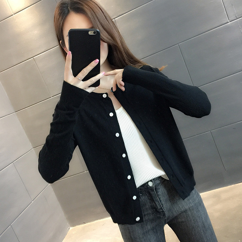 Spring and summer short knit cardiovert women's clothing 2022 new small fur coat jacket spring autumn outlap blouse thin