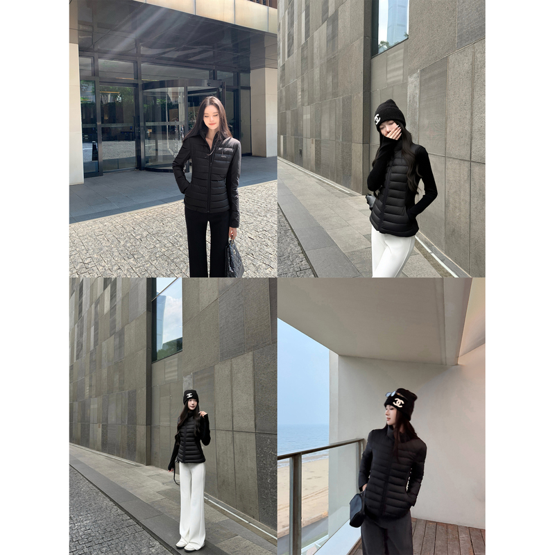 5Werkwen Patchwork Slim Waist down Jacket 90% White Goose down Lightweight Warm Ribbed down Jacket/Down Vest 5Werkwen Patchwork Slim Waist down Jacket 90% White Goose down Lightweight Warm Ribbed down Jacket/Down Vest