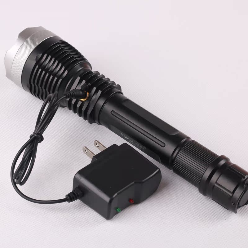 Jiangsu Supervision Engineering Glare Flashlight Import Q5 Lamp Pearl Far Range Lengthened 26650 Lithium Battery Quality Inspection