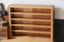 Solid Wood adjustable height shelf wire frame tenon and tenon structure (wooden line Craft original)