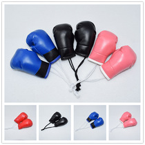 Large 10CM boxing glove pendant car interior decoration hanging jewelry bag clothing accessories gloves key chain