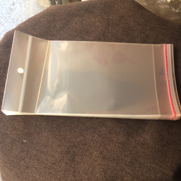 Spot wholesale 7 wire 15 × 25opp plastic bag accessories and other packaging bags 100 pallet holes