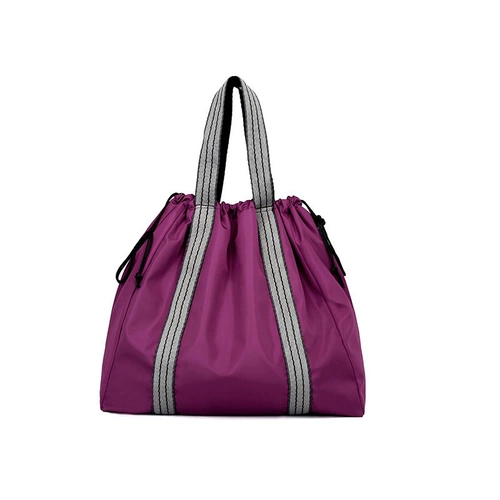 Вместительный и большой нейлоновый водонепроницаемый спортивный рюкзак для йоги для путешествий, ткань оксфорд, на шнурках