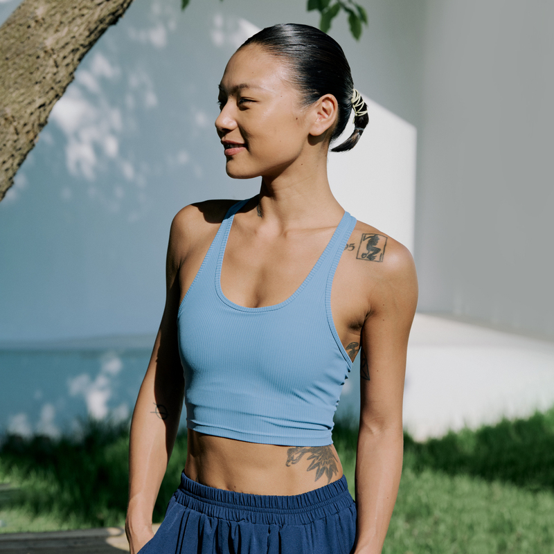 Flyoga Feilan Yoga Top Sports Vest Racerback Integrated Fixed Cup Pilates Fitness Bra for Women Flyoga Feilan Yoga Top Sports Vest Racerback Integrated Fixed Cup Pilates Fitness Bra for Women
