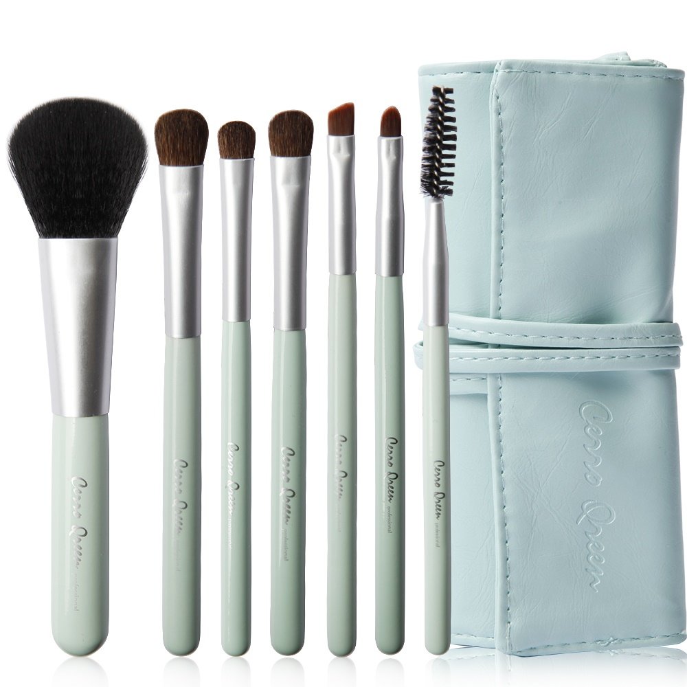 化妆用品全套 美妆工具全套装动物毛 女士眼妆脸部刷子