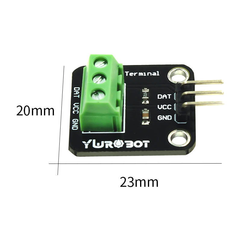Arduino Waterproof DS18B20 Temperature Sensor Conversion Module