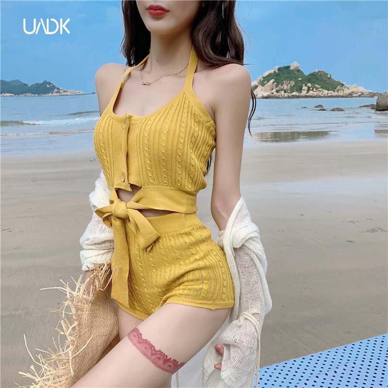 Swimsuit women's summer cover with slim sexy fairy Van two sets 2022 new exploits Fashion Two-style swimsuit