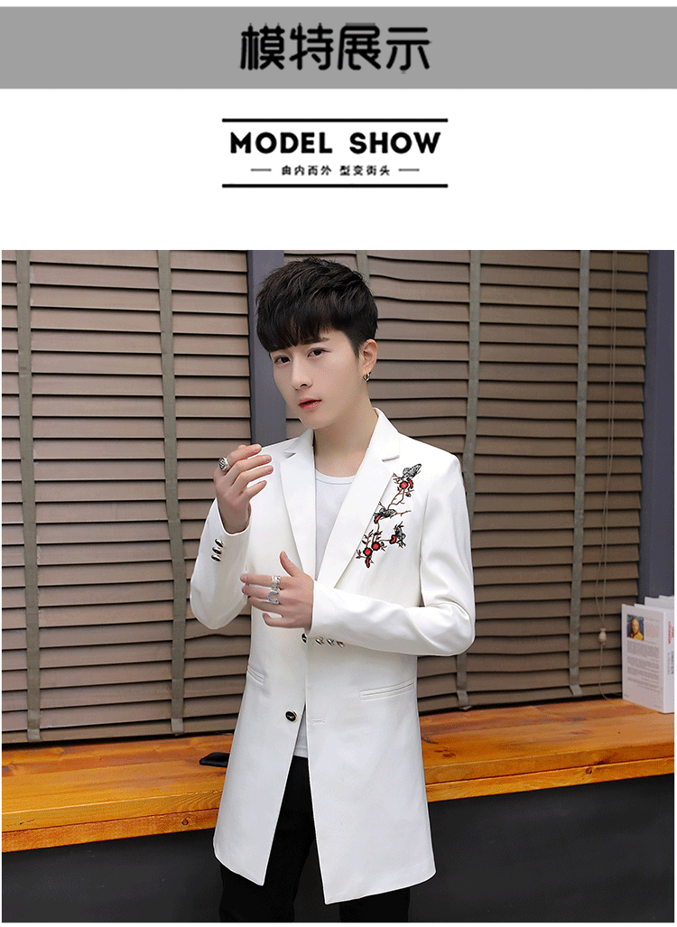 Áo gió nam dài phần mùa thu mỏng nam xu hướng áo khoác Hàn Quốc giản dị phù hợp với tóc stylist đẹp trai áo choàng - Áo khoác đôi áo thun polo nam