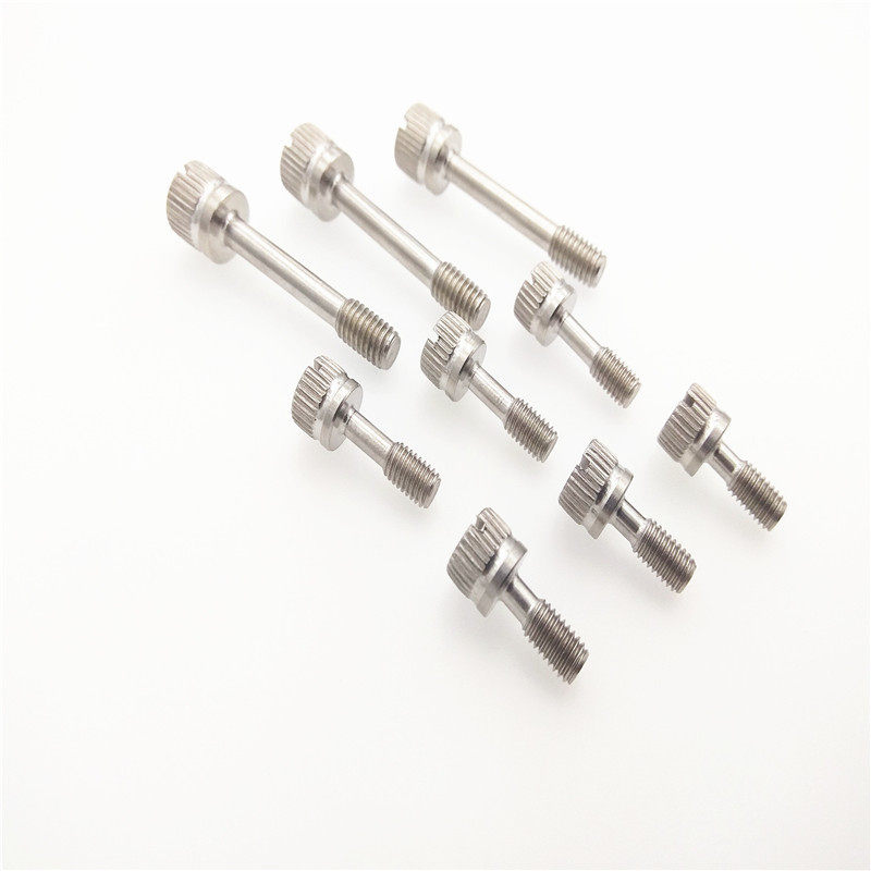 304 stainless steel rolling head does not remove the screw slot hand screw straight to prevent off