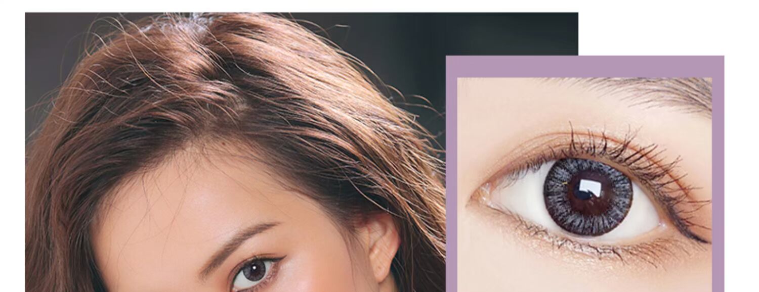 SweetColor đẹp năm tuổi pha trộn đường kính máu đỏ với kính vô hình Ấn Độ 1 mảnh - Kính đeo mắt kính gọng kính cận