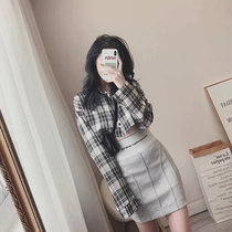 Early autumn 2019 new casual fashion royal sister suit light familiar wind female short small wear two-piece foreign style