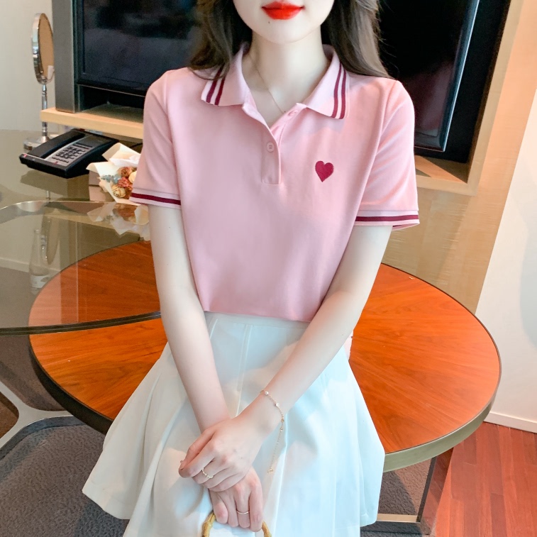 Short-Sleeved T-Shirt for Women, New Summer Style, Beauty Salon Health Care Ear-Picking and Foot Bath Technician Work Clothes, Spa Club Massage Work Clothes