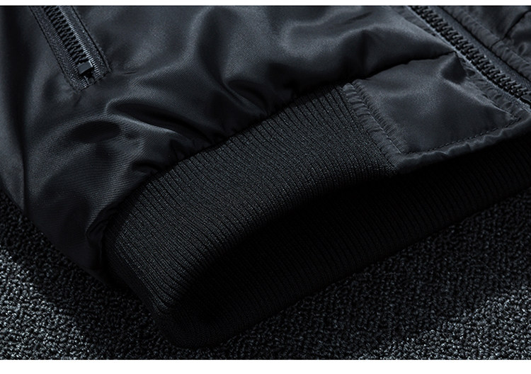 Модная демисезонная двусторонная куртка, бейсбольная униформа, большой размер, увеличенная толщина 