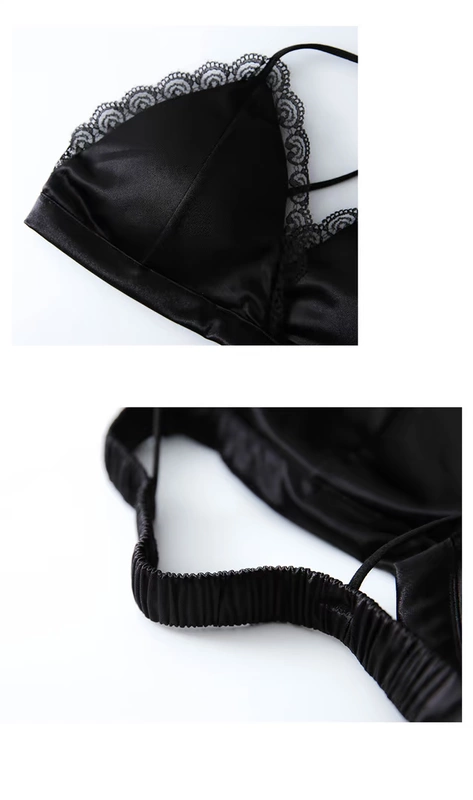 Hai mảnh Nhật Bản đích thực bộ bikini ren bra bra gợi cảm siêu nude không áp lực 24 giờ mát mẻ