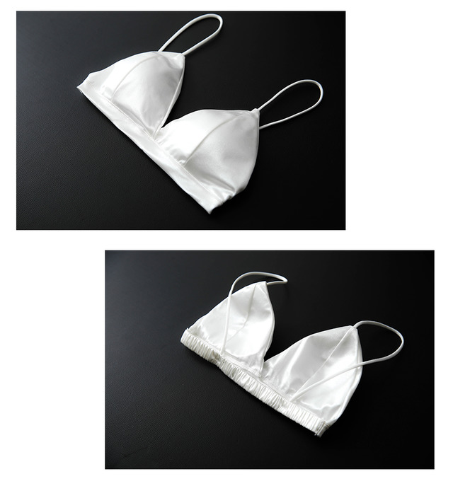 Hai mảnh Nhật Bản đích thực bộ bikini ren bra bra gợi cảm siêu nude không áp lực 24 giờ mát mẻ ao lot