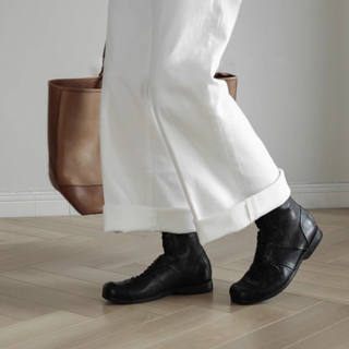 Boxing shoes cleanfit high-end martin boots men and women same style black high-top moral training shoes mid-top chelsea boots