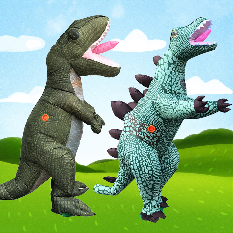 Dinosaur Inflatable Costume Halloween Children's Performance Props Cartoon Character Costume Photo Props Tyrannosaurus Rex Performance Costume Dinosaur Inflatable Costume Halloween Children's Performance Props Cartoon Character Costume Photo Props Tyrannosaurus Rex Performance Costume