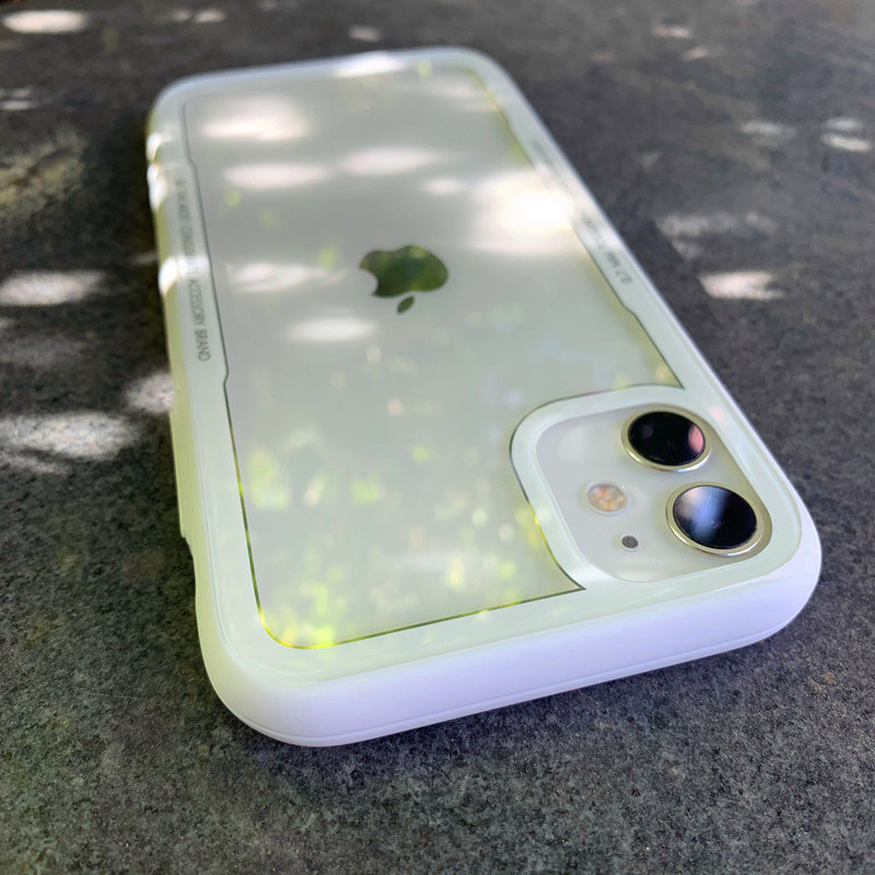 Suitable for Apple 11 mobile phone protection shell Silicone ins net red 11pro ultra-thin transparent tempered glass 11promax full package anti-fall women's phone-man iphone brief 11pr