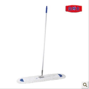 Dr. Dust 90cm Flat Mop for Large Area Cleaning in Public Places, Large Mop for Cleaning, Special Cleaning Cloth Replacement