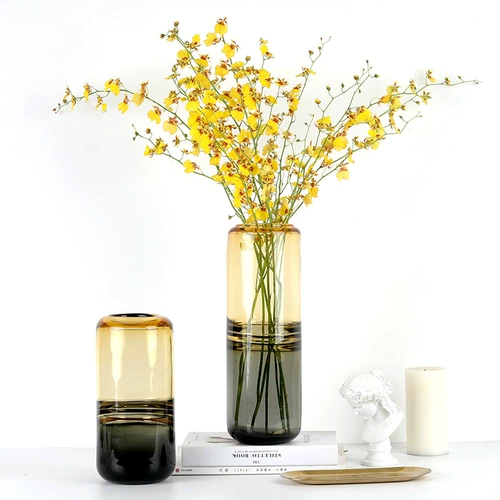 SMS Creative Color Matching Glass Vase Flower Bottle Flower