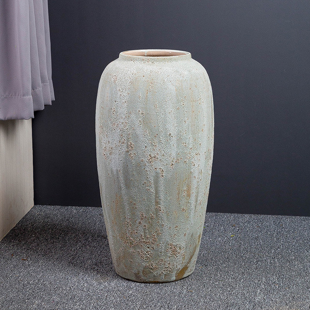 Two jingdezhen white mercifully glaze of 0.45 to 1.2 m set of new Chinese style ceramic vases, handicraft furnishing articles