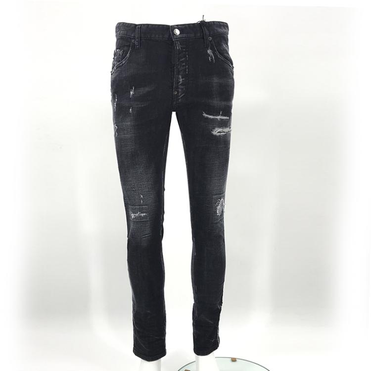 Dsquared2 D2 22 years new men's fashion trends edge inlaid English casual jeans