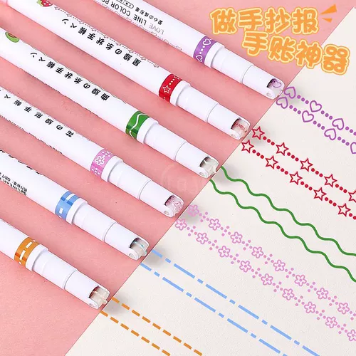 Douyin Flower Color Contour Рукописный ручной ручной