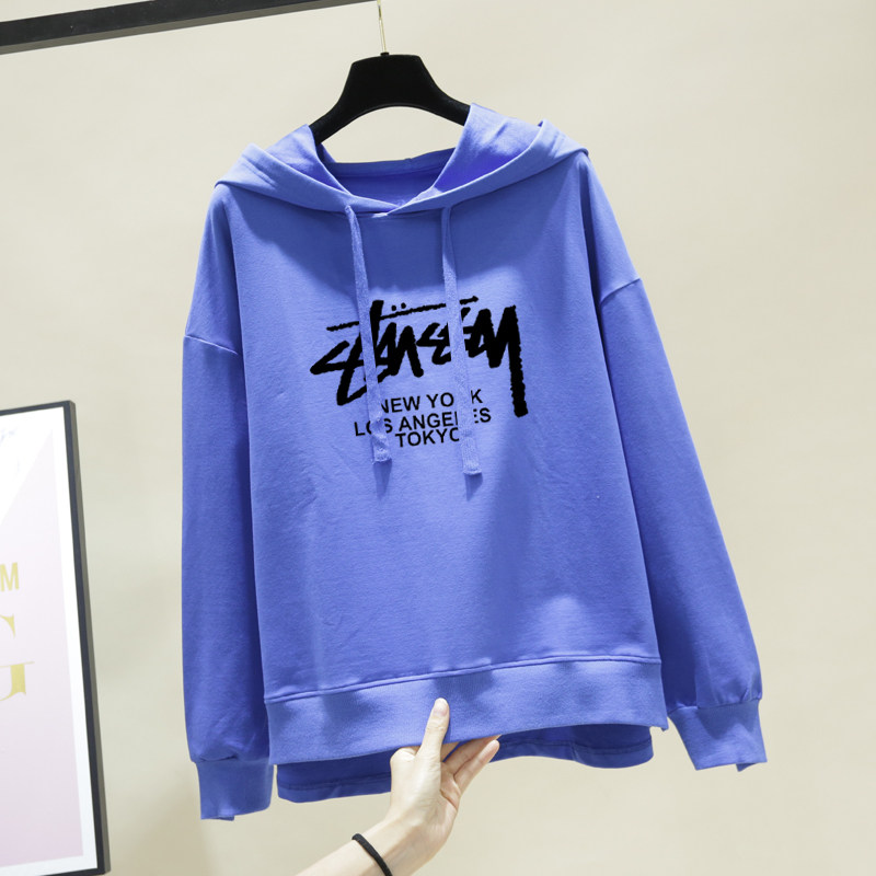 Large yards women's clothes tide jacket loose Han edition of Han Han Han Present early spring 2023 new jacket is thin