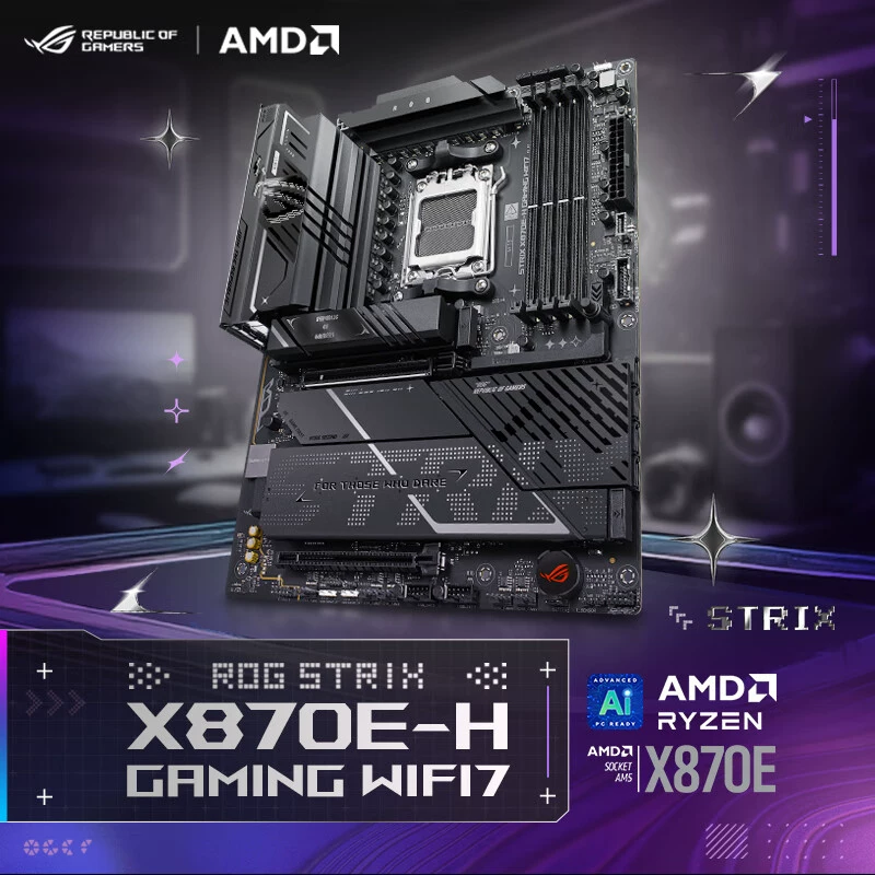 Материнская плата ASUS ROG STRIX X870E-H-E-F-A GAMING WIFI7 S NEO Fubuki RO Ji