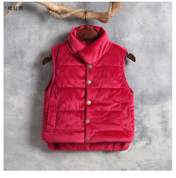 Trẻ em mới xuống áo ấm cotton nam và nữ với kích cỡ của làn sóng thời trang ấm áp trẻ em bên trong và bên ngoài mặc vest sỉ quần áo trẻ em tận gốc