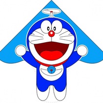 2021 new cartoon childrens kite full body plaid cloth kite manufacturer