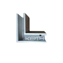 Custom corner elbow Elbow connection glass railing U-groove Aluminum alloy glass groove armrest card slot fixture