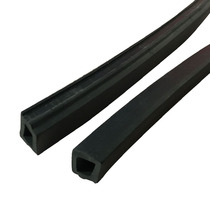 Frameless glass guardrail maintenance seal strip Glass bottom groove link waterproof and not easy to deform rubber strip