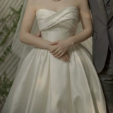 Топ без лямок, весеннее летнее свадебное платье