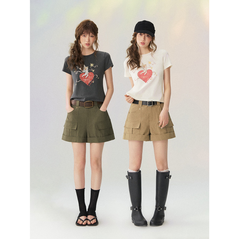 Somesowe Love Cupid Short Sleeve T-Shirt