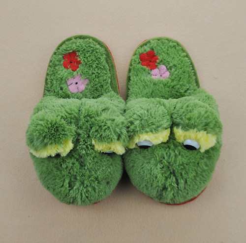 Pantoufles enfants en autre pour hiver - semelle caoutchouc antidérapant - Ref 1033156 Image 12