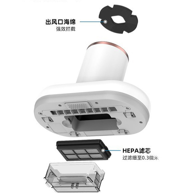 Beko Wireless Mite Remover Home Bed Ultraviolet Sterilization Sofa Bedroom Powerful Slapping Mite Remover Vacuum Cleaner