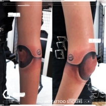 MG TATTOO humanoid puppet personality creative puppet joint knee elbow finger TATTOO (Thin Man version)
